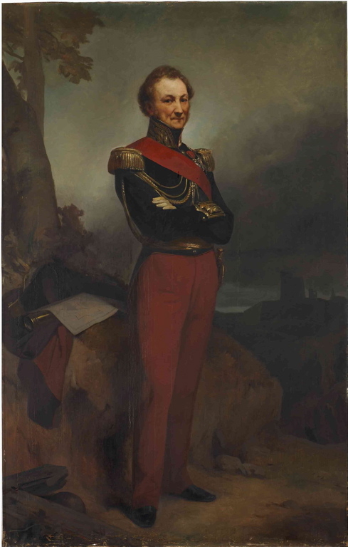 Portrait du Général de division du génie Marie-Henri Etienne Baudrand, Édouard Baille, 19e siècle