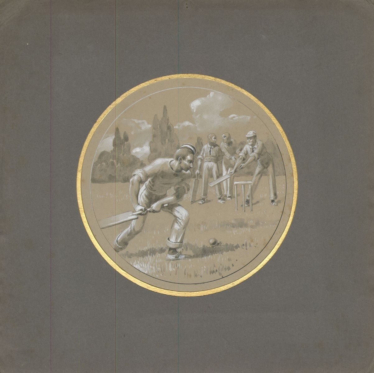 Décor de boîte de montre (titre factice), ETABLISSEMENTS FRAINIER, 1900 vers