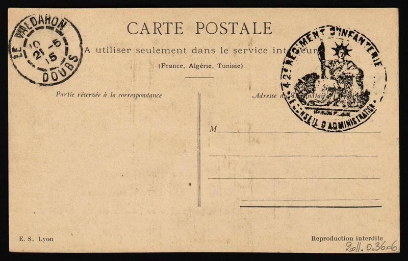 Je suis la France. Vous êtes l'Alsace, Je vous apporte le baiser de la France. Joffre_1