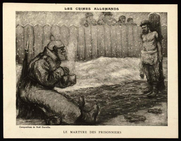 LES CRIMES ALLEMANDS / LE MARTYRE DES PRISONNIERS_0