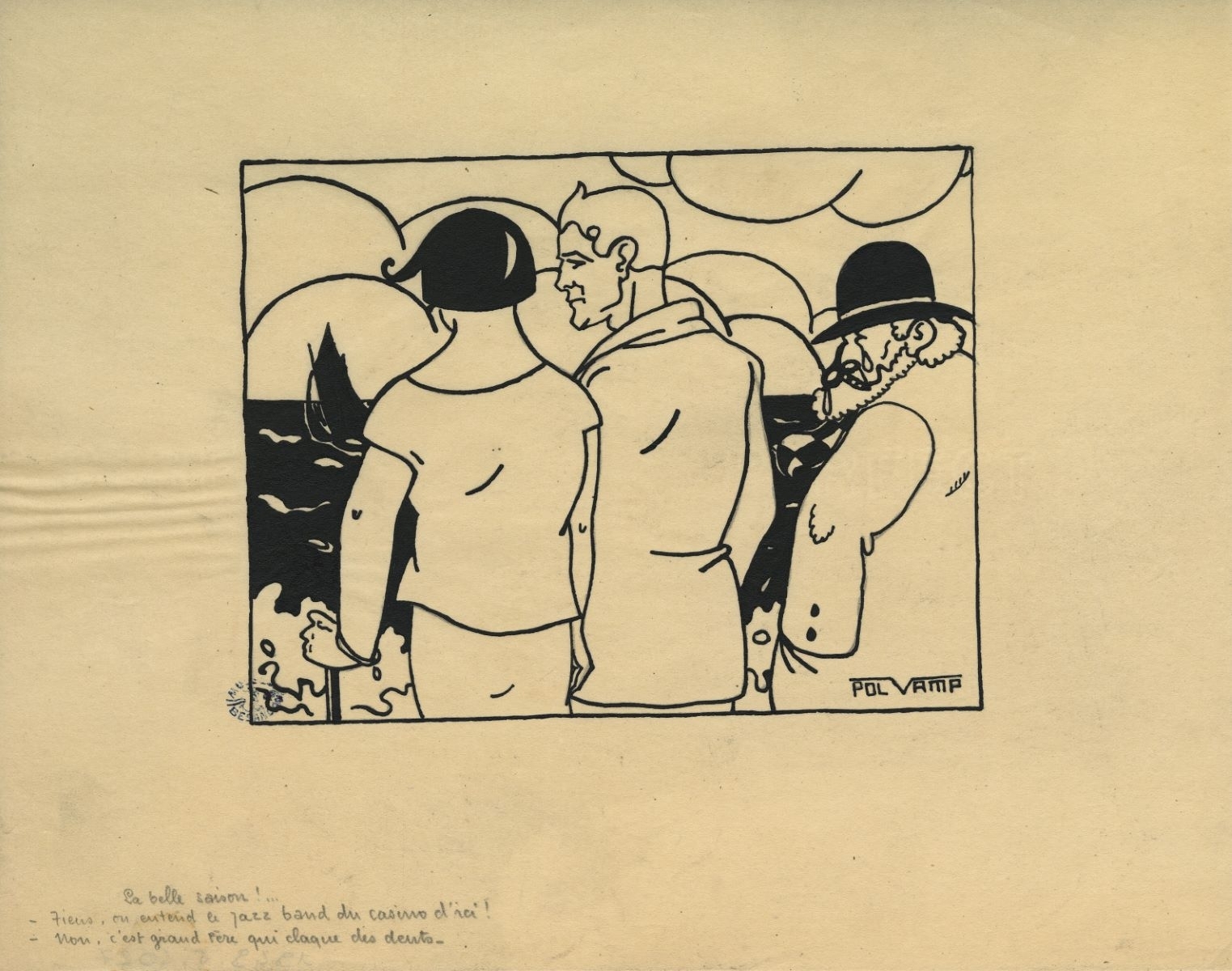 La belle saison [...] dents, Marcel Prunier, 1ère moitié 20e siècle