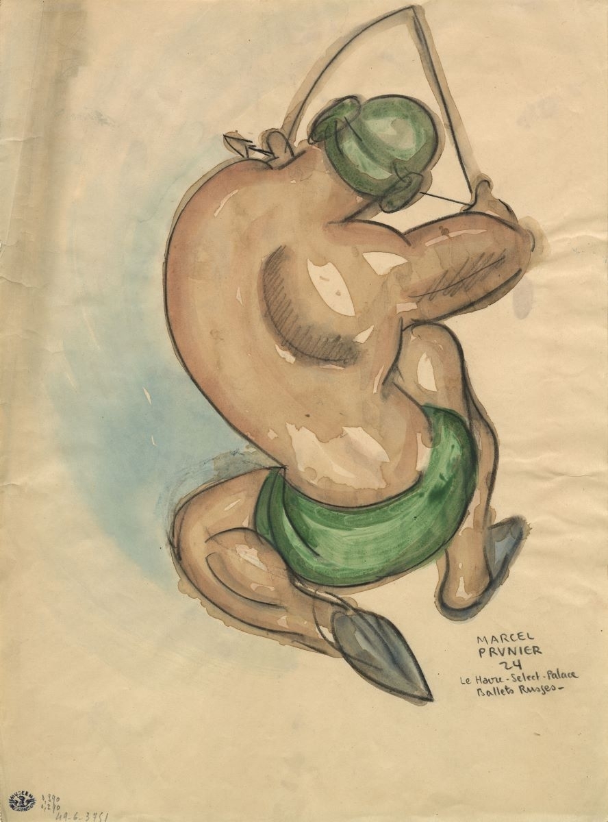 Ballets russes, Select Palace, Le Havre, Marcel Prunier, 1924