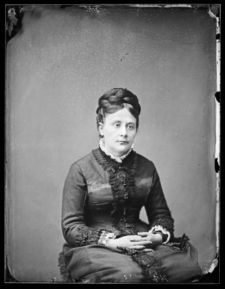 Portrait d'une femme, Alfred Boname, 1870-1885