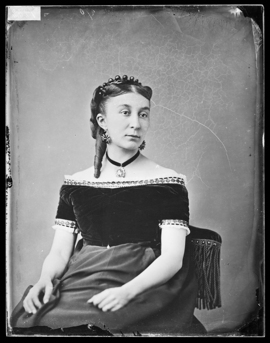 Portrait d'une femme, Alfred Boname, 1870-1885