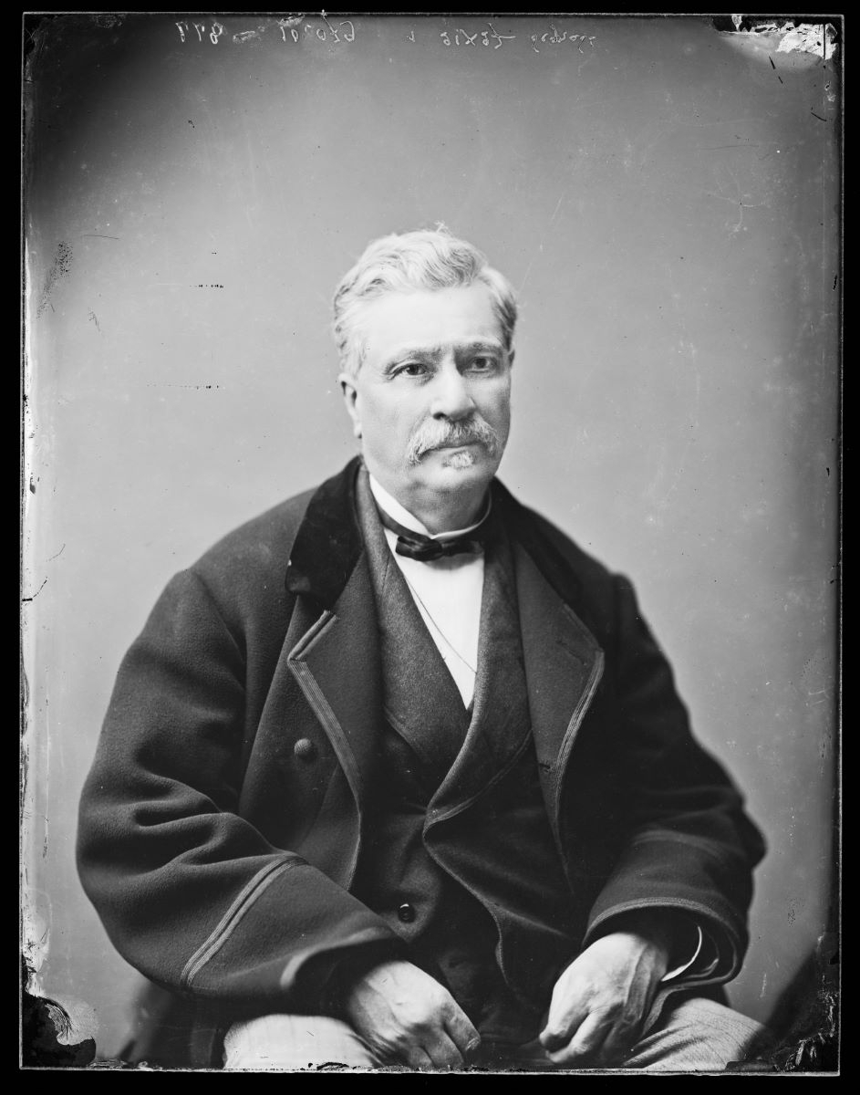 Portrait d'un homme, Alfred Boname, 1870-1885