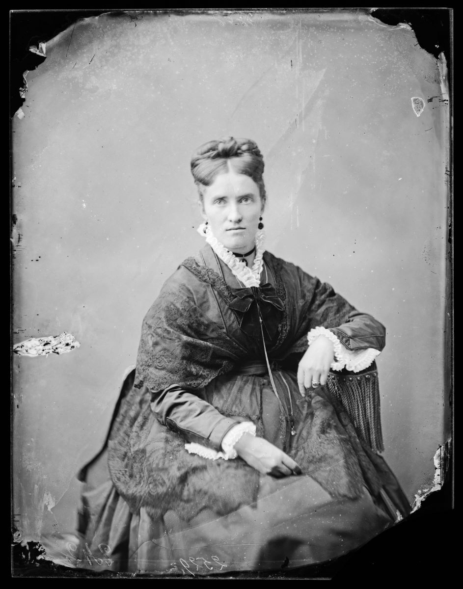 Portrait d'une femme, Alfred Boname, 1870-1885