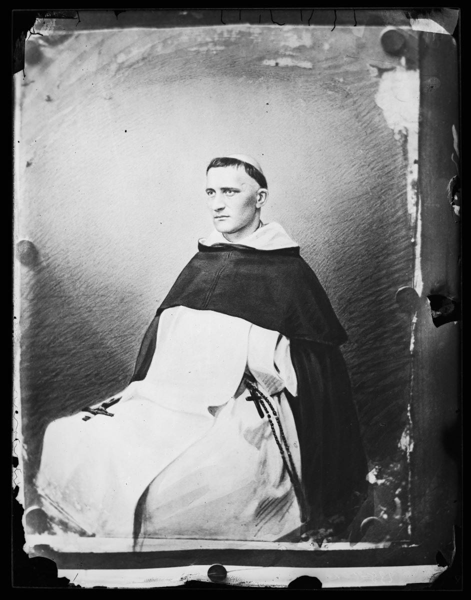 Portrait d'un dominicain, Alfred Boname, 1870-1885