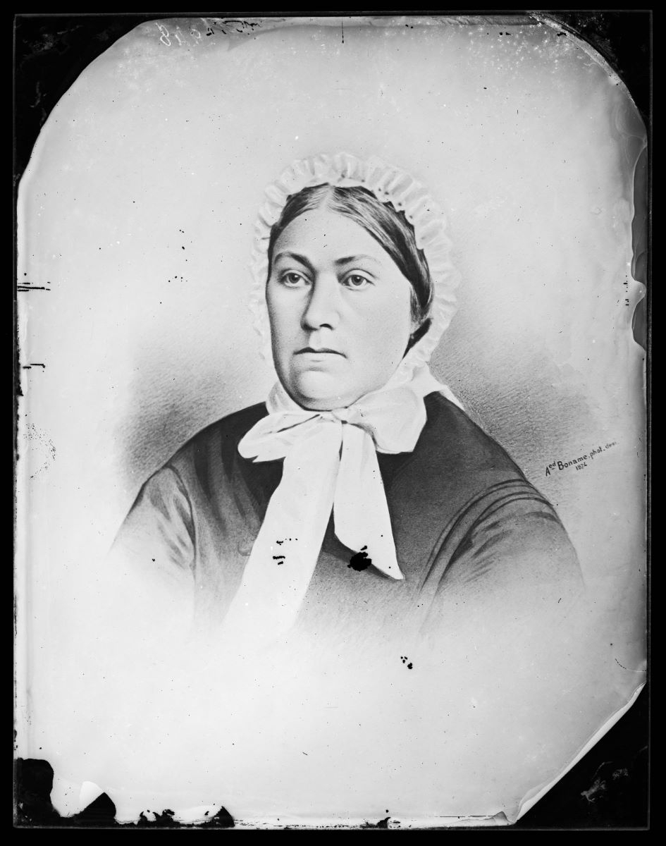 Portrait d'une femme, Alfred Boname, 1870-1885
