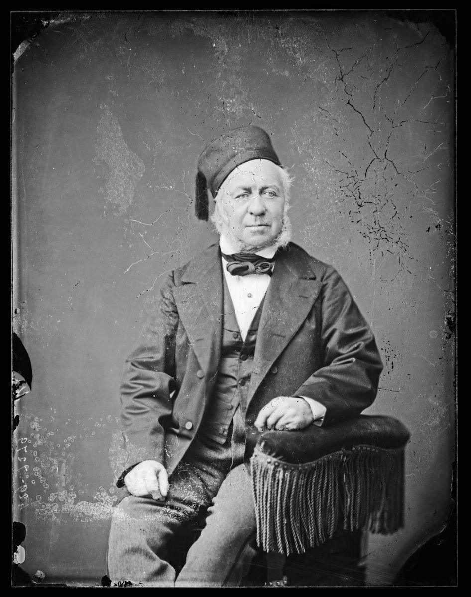 Portrait d'un homme, Alfred Boname, 1870-1885