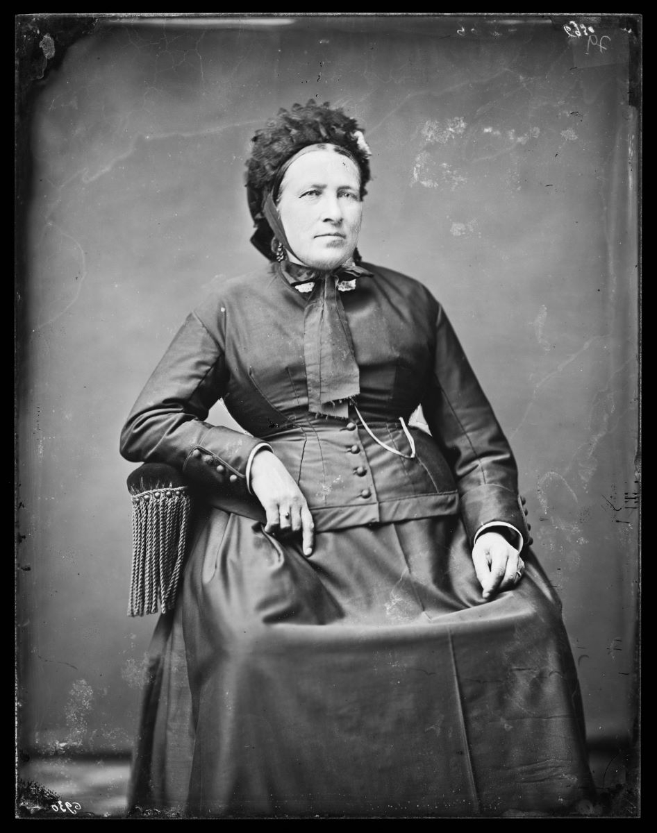 Portrait d'une femme, Alfred Boname, 1870-1885