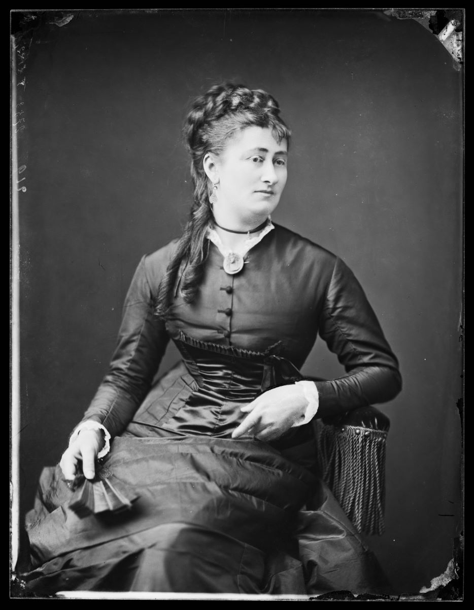 Portrait d'une femme, Alfred Boname, 1870-1885