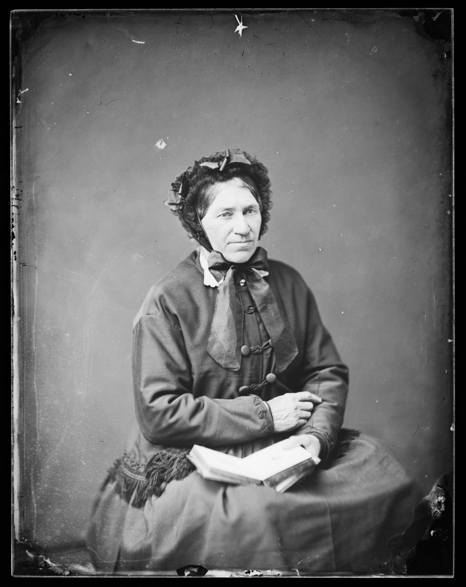 Portrait d'une dame âgée, Alfred Boname, 1870-1885