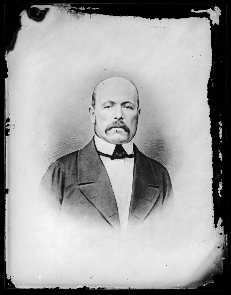 Portrait d'homme, Alfred Boname, 1870-1885