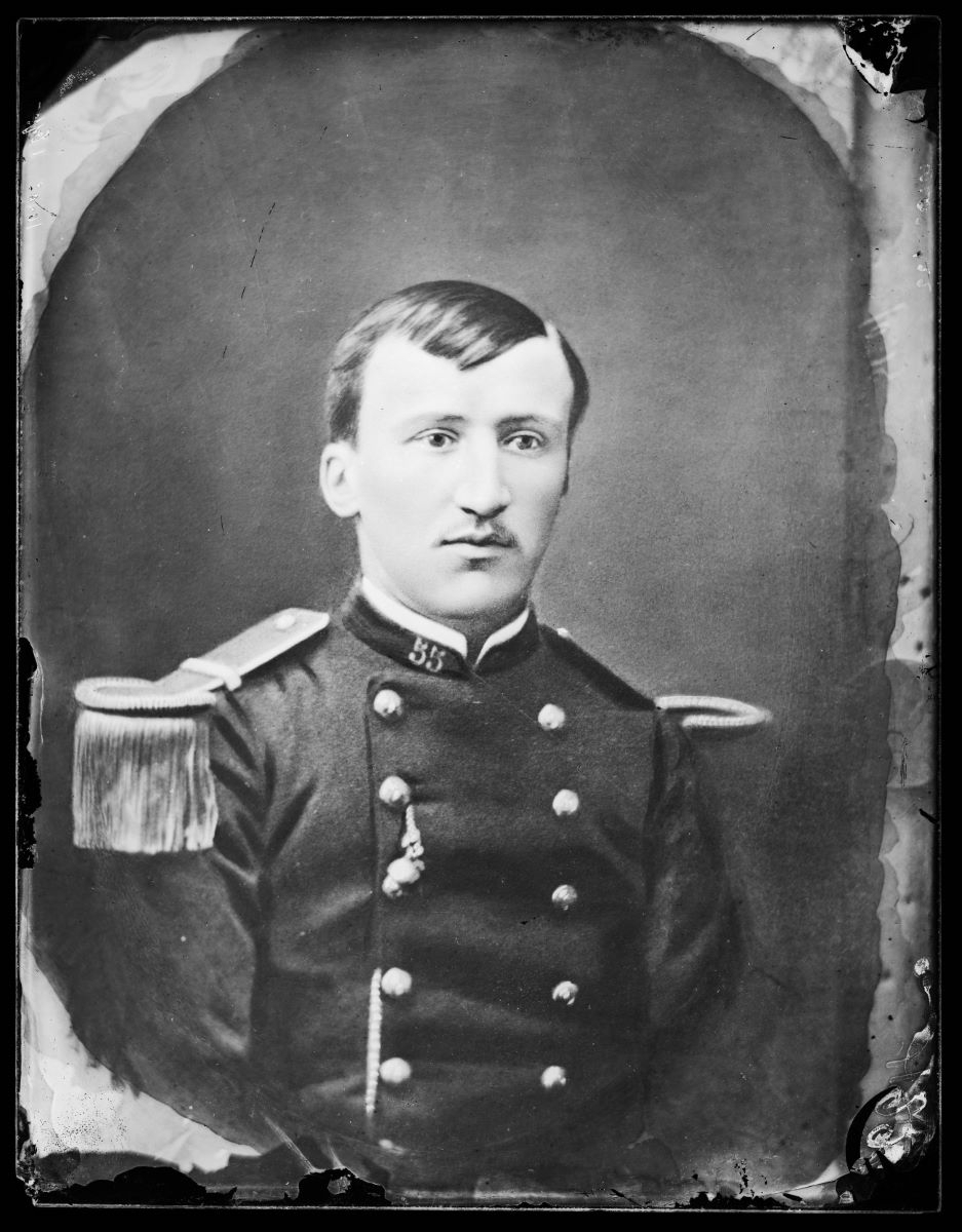 Portrait d'un militaire, Alfred Boname, 1870-1885