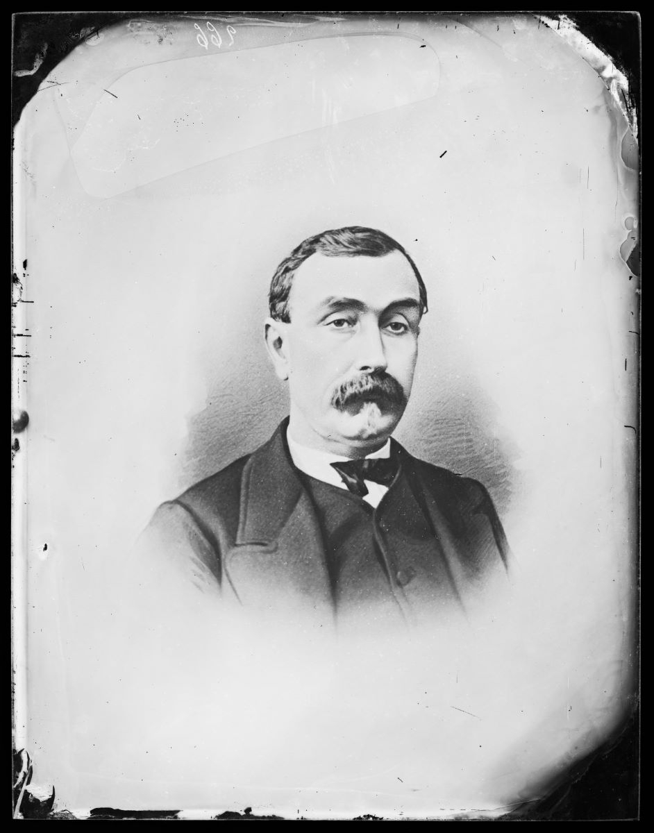 Portrait d'un homme, Alfred Boname, 1870-1885