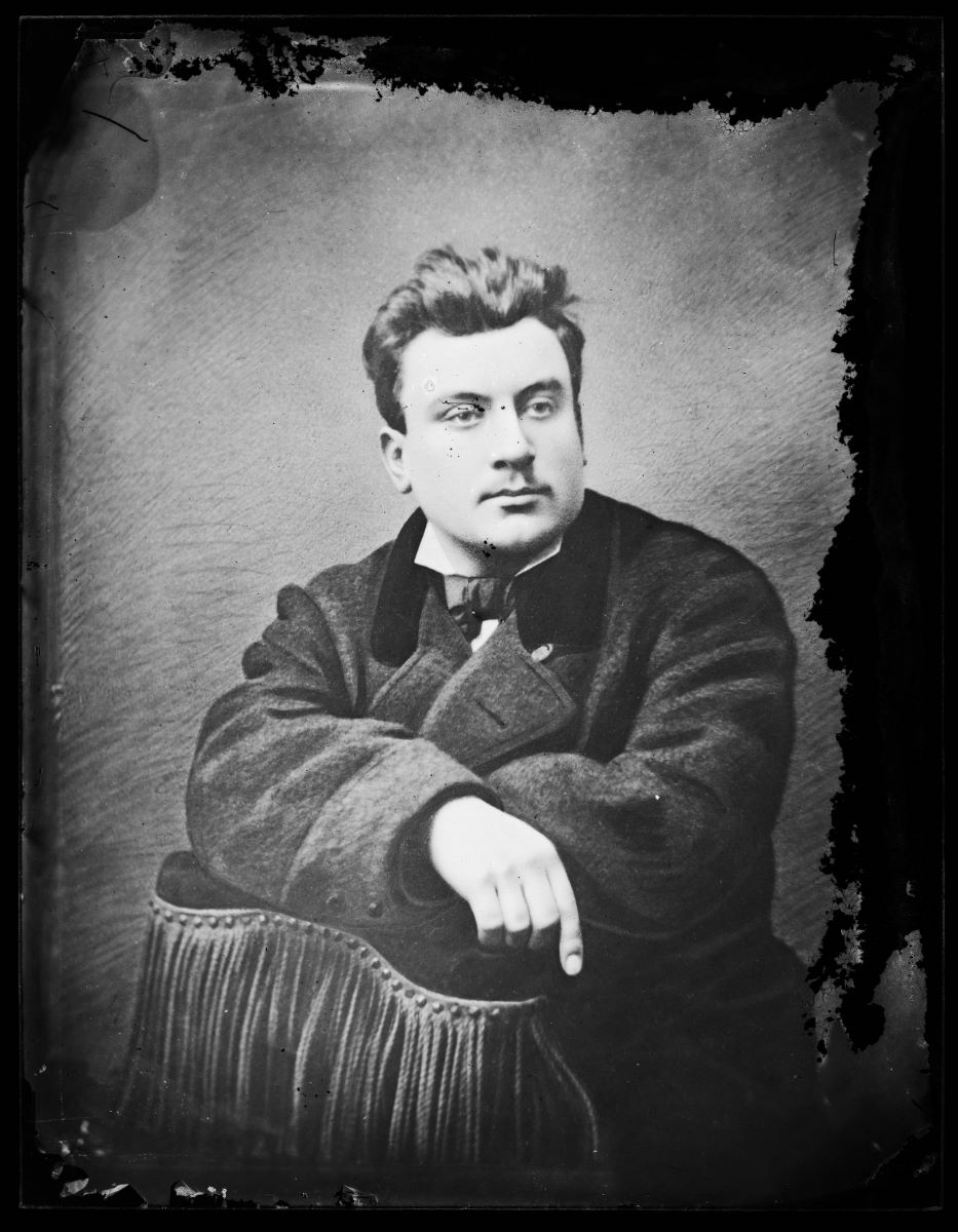 Portrait d'un homme, Alfred Boname, 1870-1885