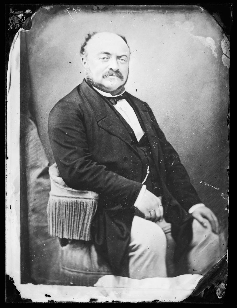 Portrait d'un homme, Alfred Boname, 1870-1885