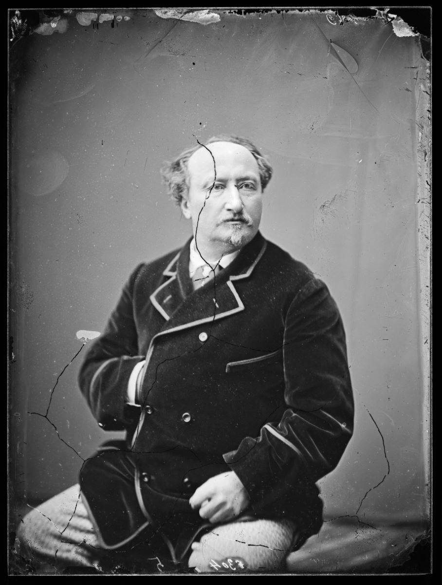 Portrait d'homme, Alfred Boname, 1870-1885