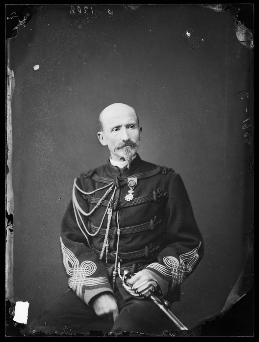 Portrait d'un homme, Alfred Boname, 1870-1885