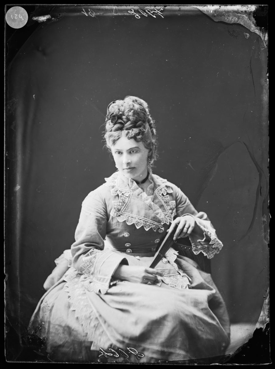 Portrait d'une femme, Alfred Boname, 1870-1885