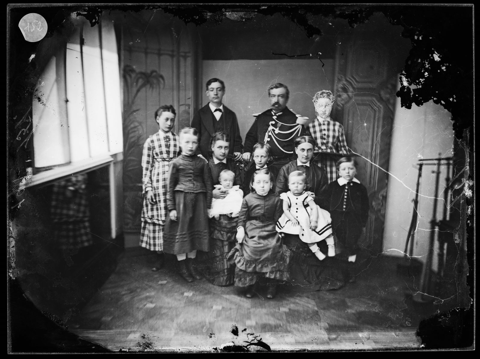 Portrait d'une famille, Alfred Boname, 1870-1883