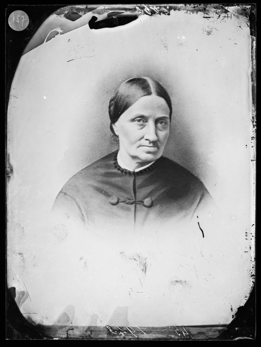 Portrait d'une femme, Alfred Boname, 1870-1885
