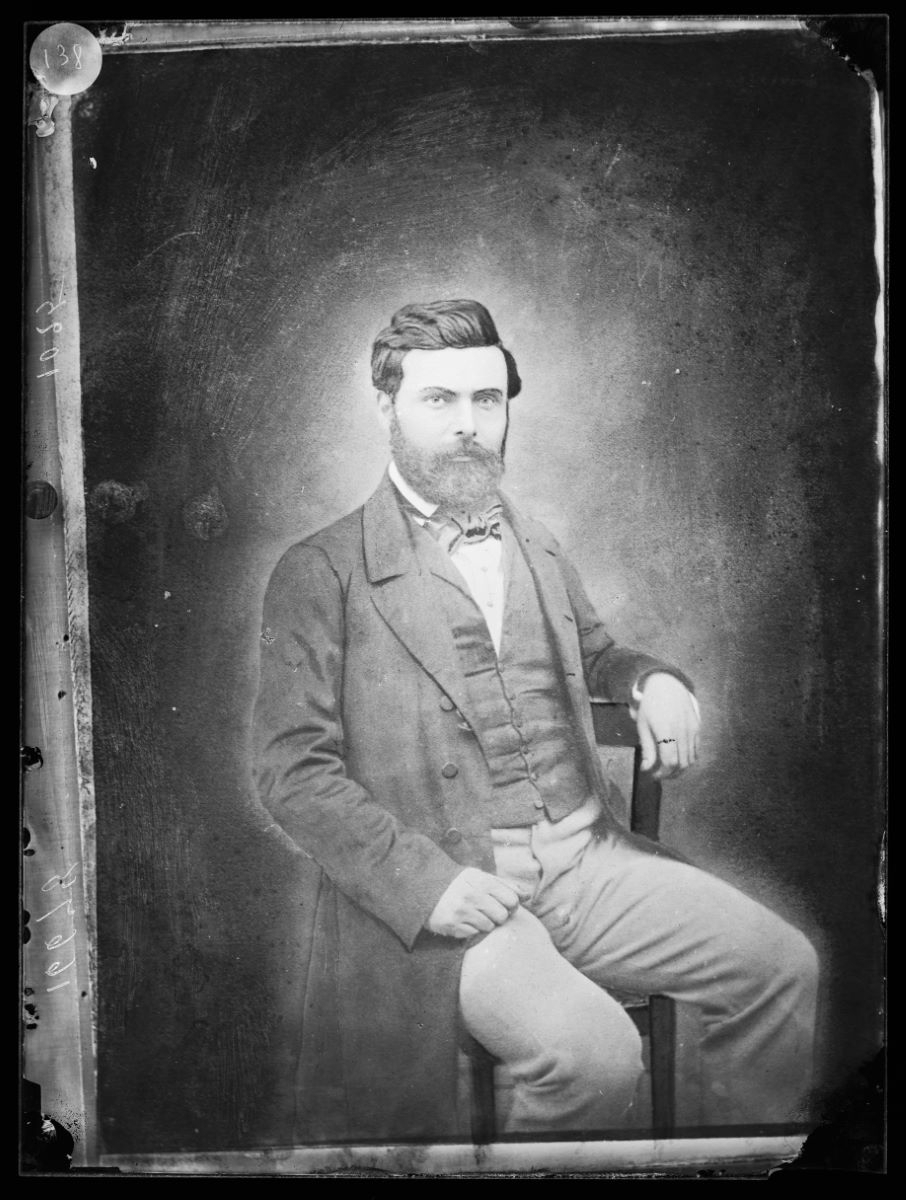 Portrait d'un homme, Alfred Boname, 1870-1885