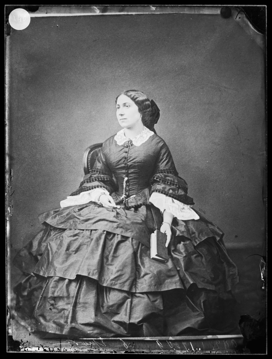 Portrait d'une femme, Alfred Boname, 1870-1885