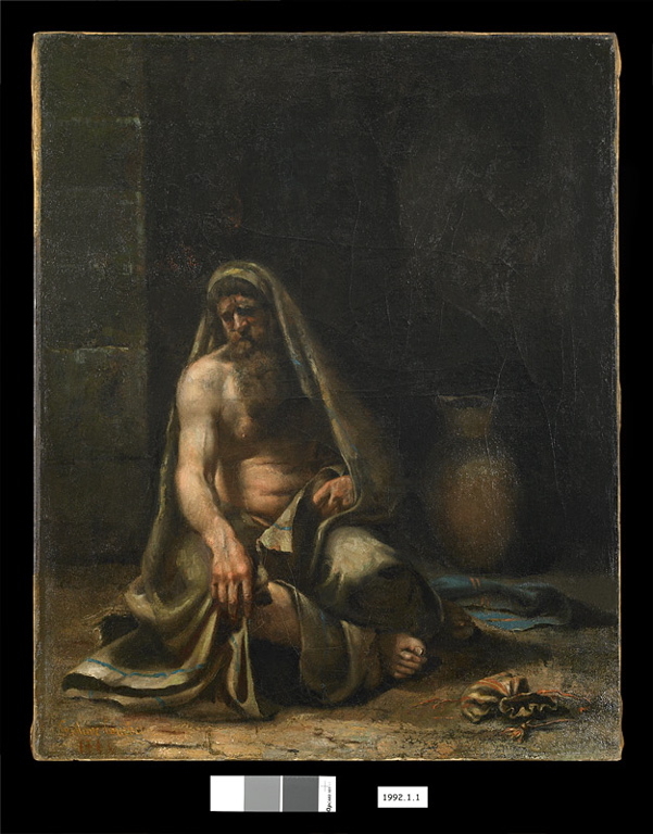 Pirate prisonnier du dey d’Alger, Gustave Courbet, 1844