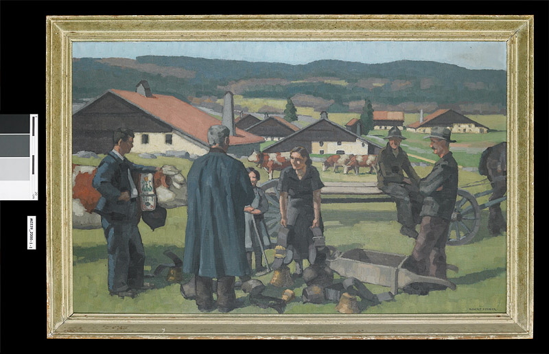 La bénédiction des campènes, Robert Fernier, 1937 avant