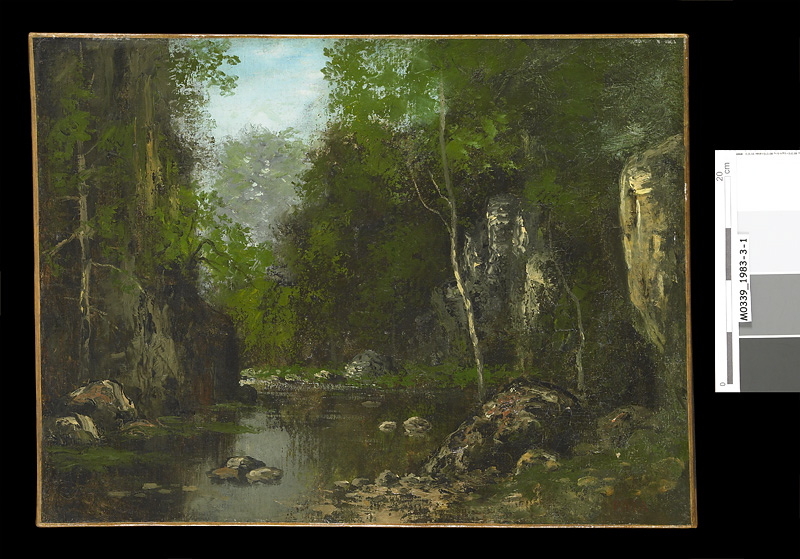 Le ruisseau du Puits-Noir, Cherubino Patà, 1870 vers