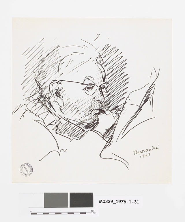 George Besson lisant_0