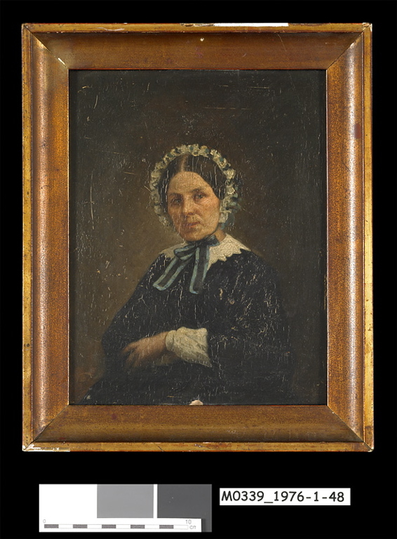 Portrait de la mère de l’artiste, Amand Gautier, 1850 vers