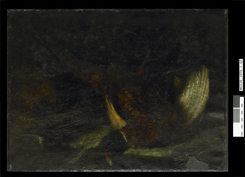 Nature morte au faisan, Edouard Margottet, 1870 vers