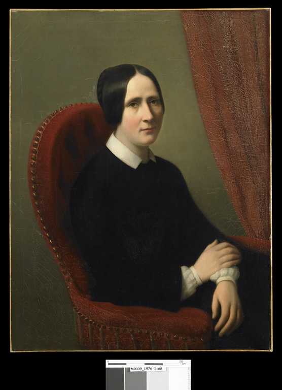 Portrait de Madame Alphonse de Vermondans, Charles Pouchon, 1850 vers