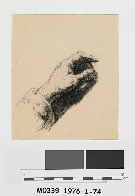 Etude de mains, Théodule Ribot, 1850-1890