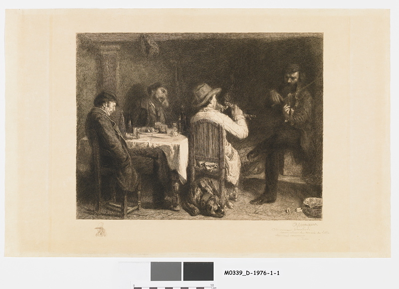 L’après-dinée à Ornans, Arthur Mayeur, 1900,1934