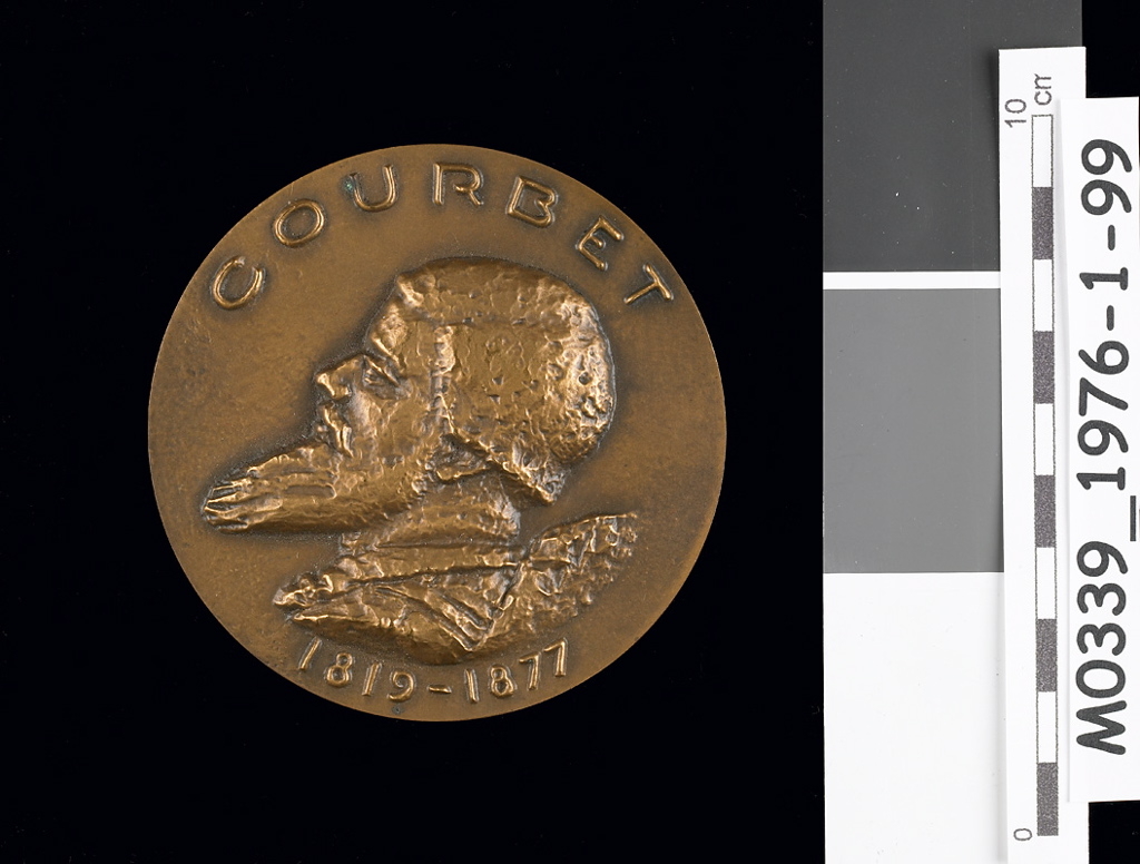 Médaille en l’honneur de Courbet (titre factice)_0