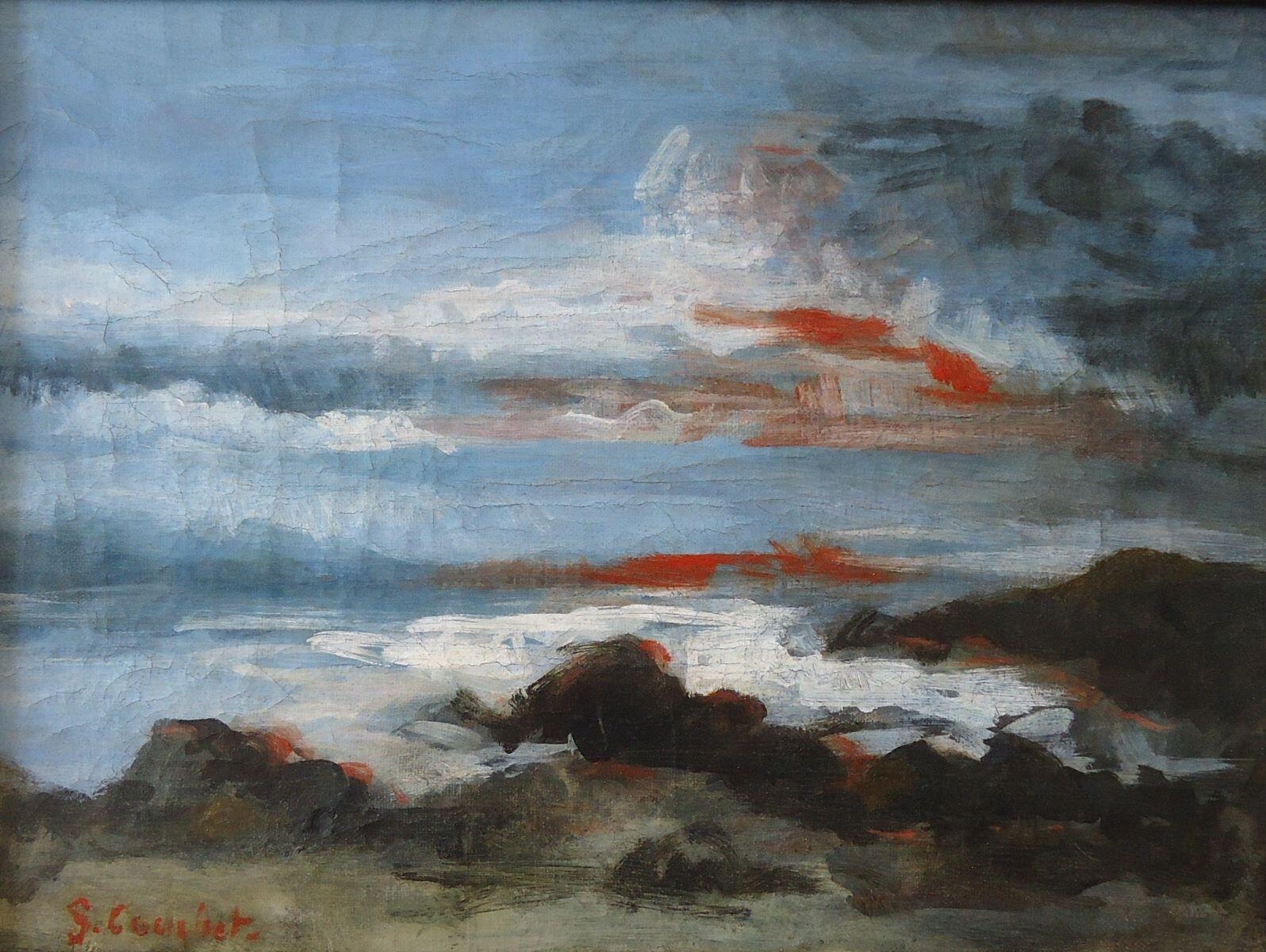 Marine, Gustave Courbet