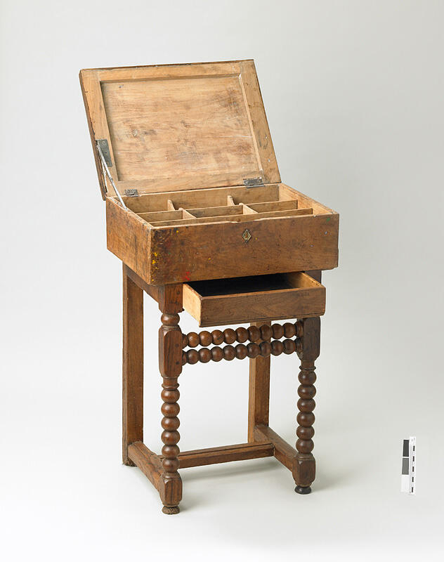 Table de peinture de Gustave Courbet
