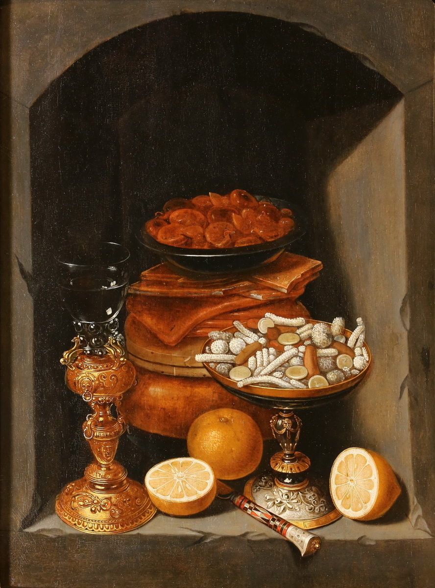 Nature morte aux fruits et sucreries, Georg Flegel, 17e siècle