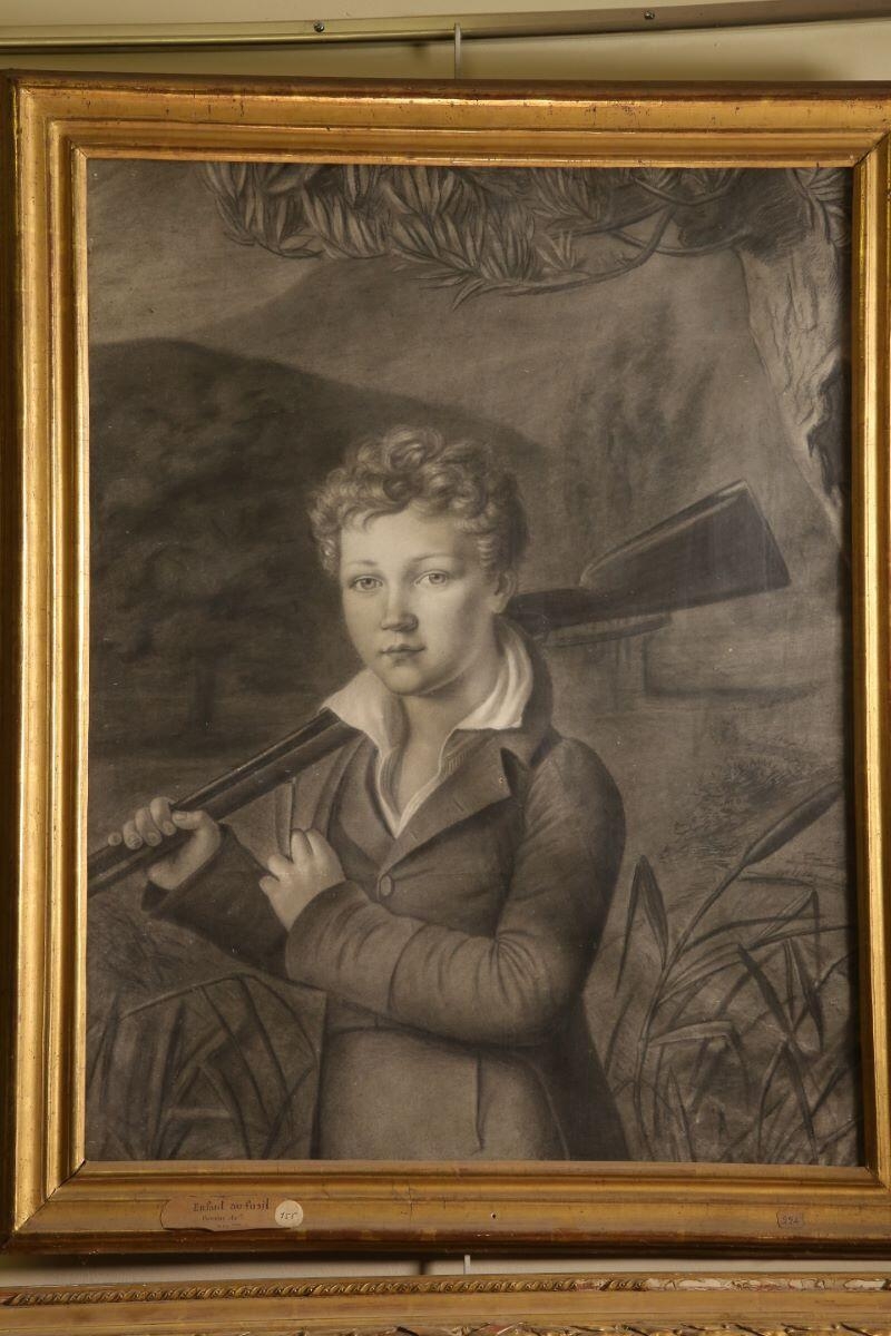 Enfant au fusil, 19e siècle