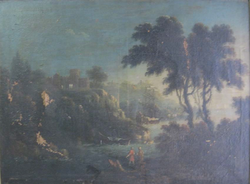 Port oriental, Gabriel Allegrain, 18e siècle