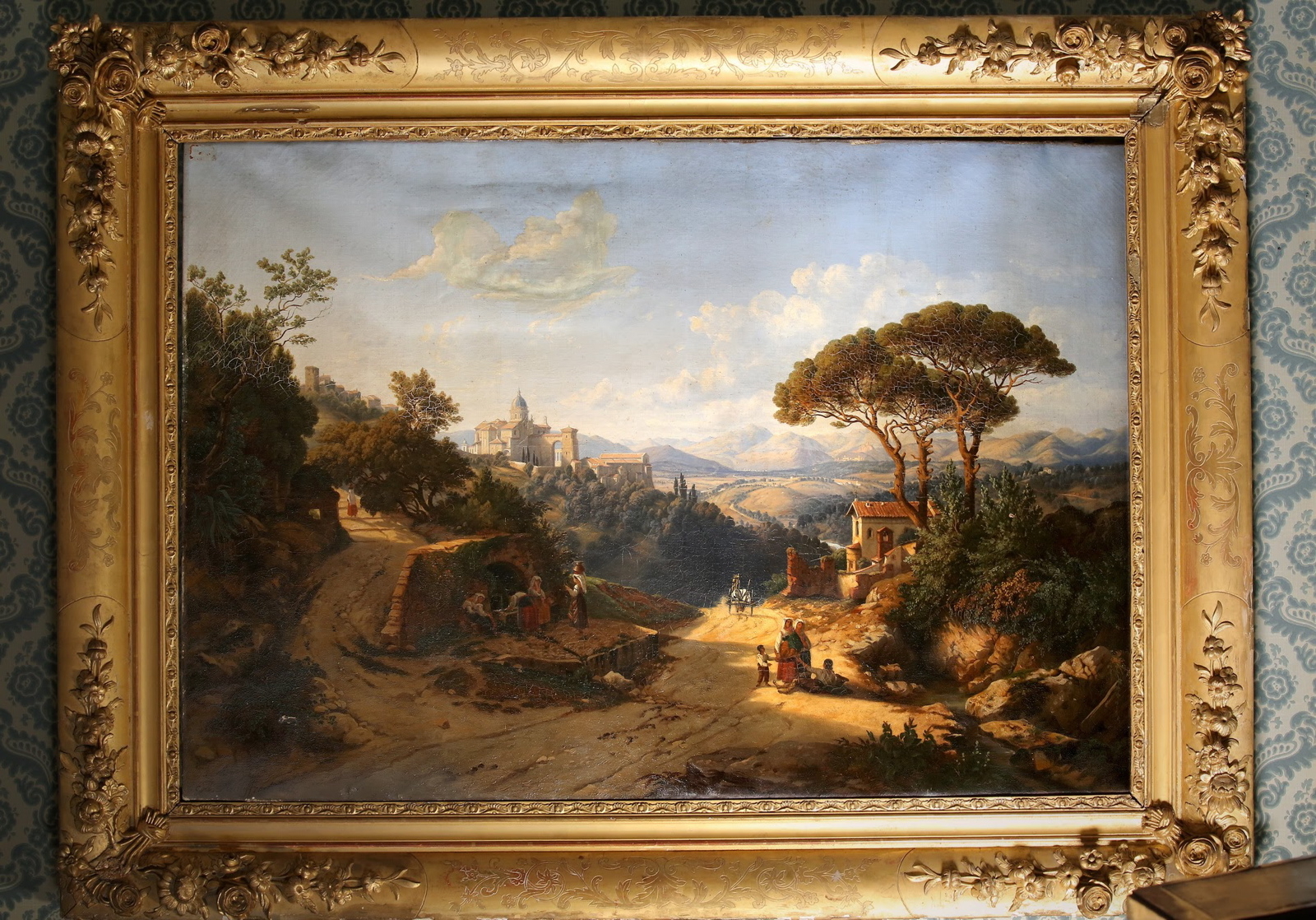 Campagne romaine, Charles Édouard Audiffred, 1848