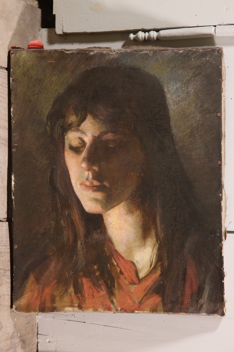 Méditation de Mlle Burdy, Marguerite Valentine Burdy, 1933 avant