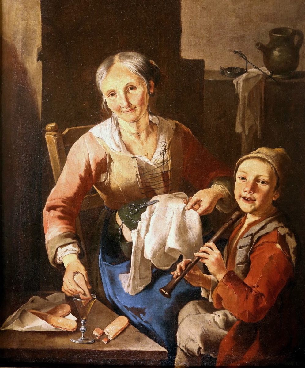 Le petit pifferado (?) piffaretto (?) pifferaro (?), Giacomo Francesco Cipper, 1er quart 18e siècle, 2e quart 18e siècle