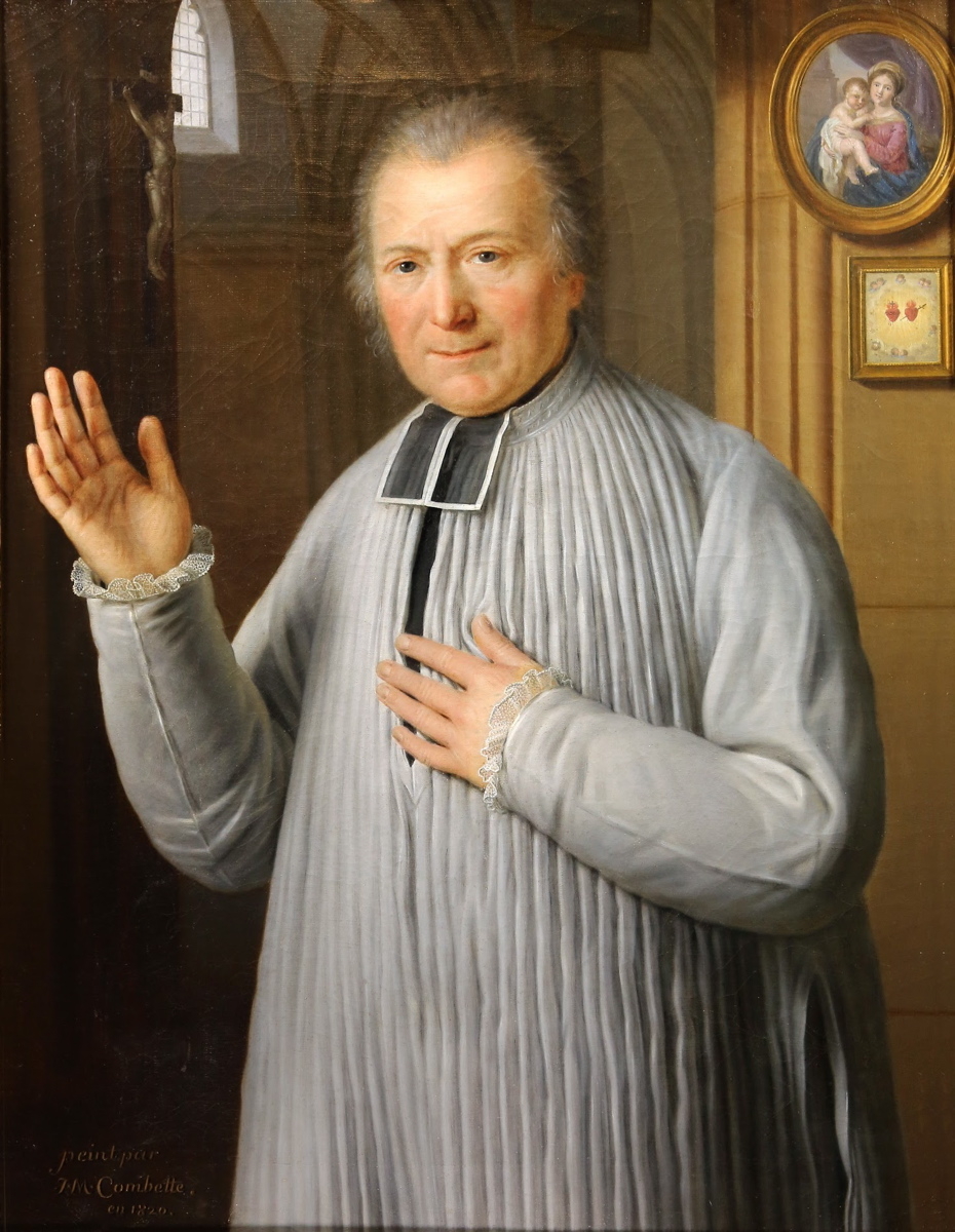 Portrait du Chanoine Gagneur, Joseph Marcellin Combette, 1820