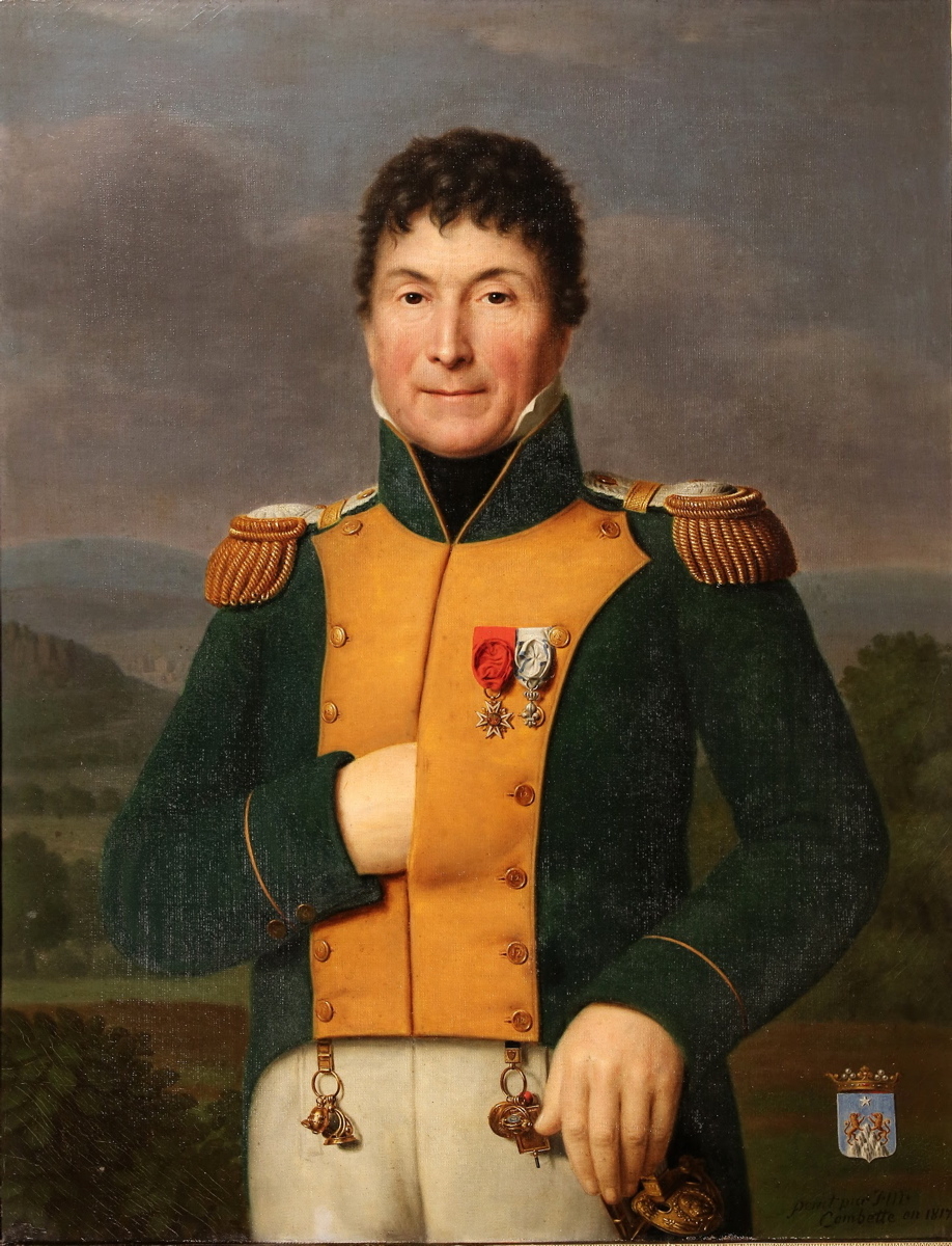 Portrait d'Ignace François de Sarret de Grozon, Joseph Marcellin Combette, 1817