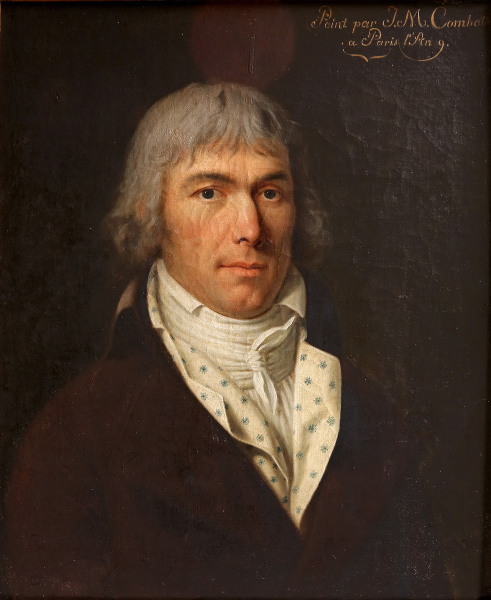 Portrait d'un citadin XVIIIe siècle, Joseph Marcellin Combette, 1800 entre,1801 et