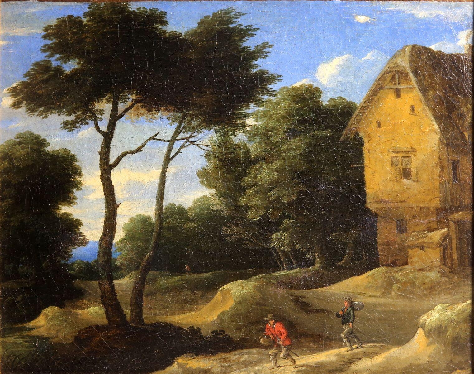 Paysage, Jacques Fouquières, 17e siècle, 18e siècle